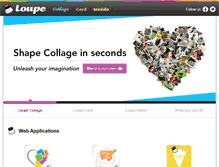 Tablet Screenshot of getloupe.com